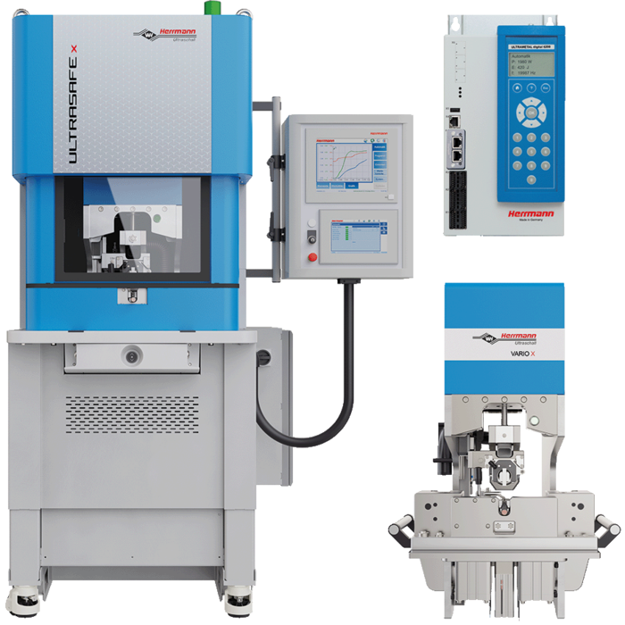 La Ultrasafe X con generatore e sistema di saldatura