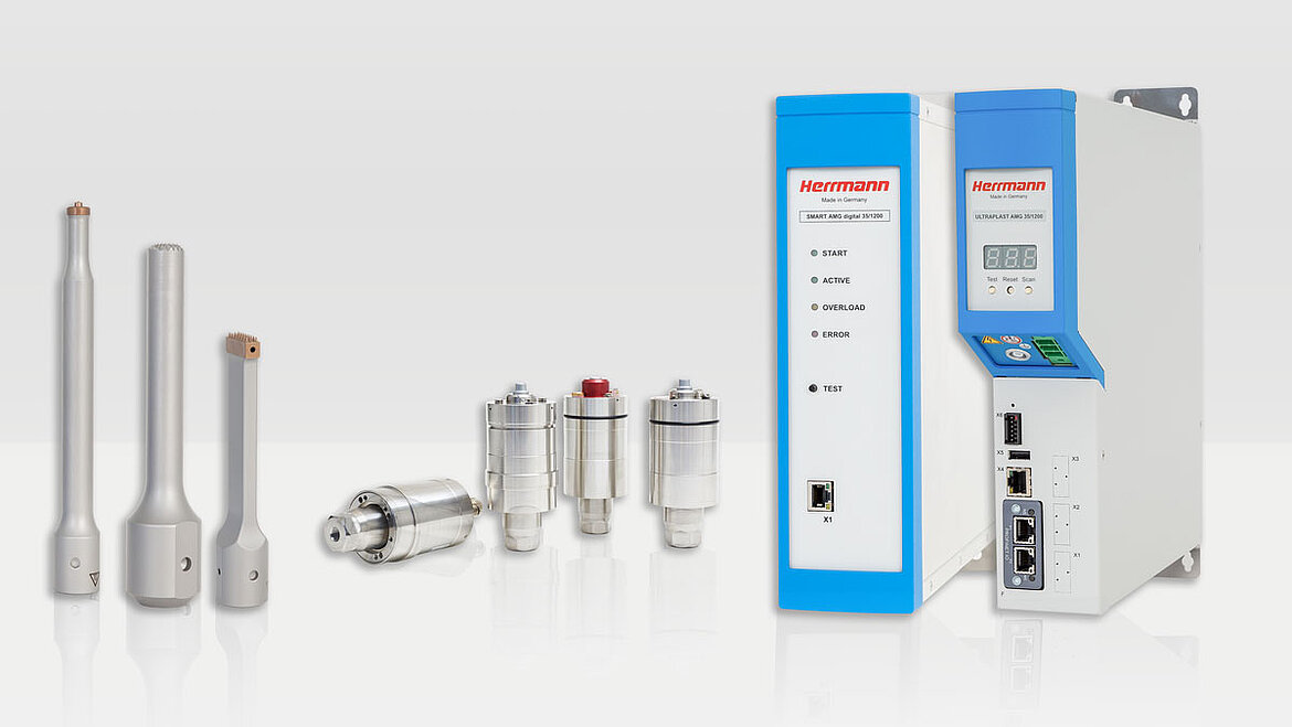 Composing of different ultrasonic components